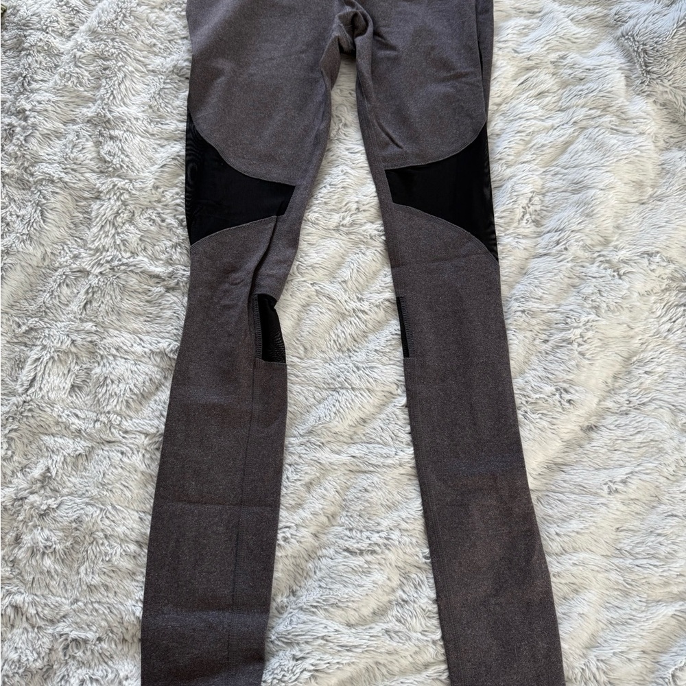 Gray and Black leggings